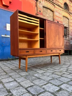 Pamono Teak Highboard from Denmark Online
