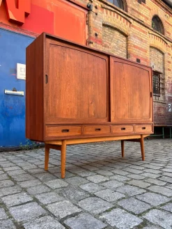 Pamono Teak Highboard from Denmark Online