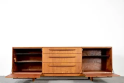 Pamono Teak Long John Sideboard, United Kingdom, 1960s Discount