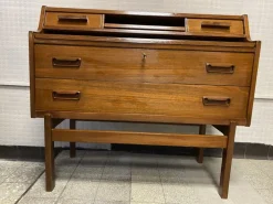 Pamono Teak Secretaire by Arne Wahl Iversen for Vinde Møbelfabrik, 1960s Best