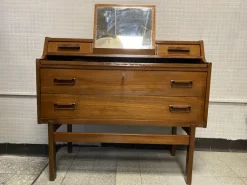 Pamono Teak Secretaire by Arne Wahl Iversen for Vinde Møbelfabrik, 1960s Best