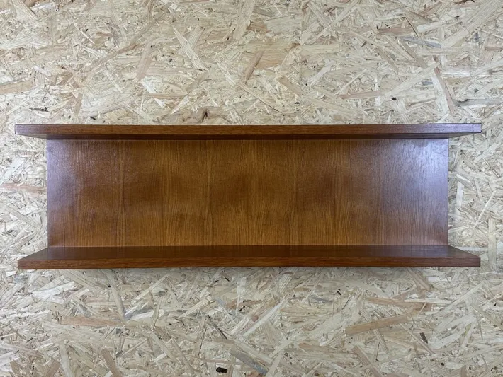 Pamono Teak Wall Shelf, Denmark, 1960s Hot