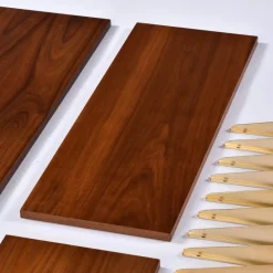 Pamono Tension Pole Free Standing Rose Gold Aluminum Omni Wall Unit by George Nelson New