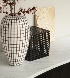 Pamono Tetris Laguna Oak and Marble Console by Morica Design Sale