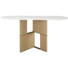 Pamono Tetris Oak and Marble Console by Morica Design Online