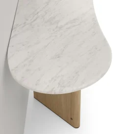 Pamono Tetris Oak and Marble Console by Morica Design Online
