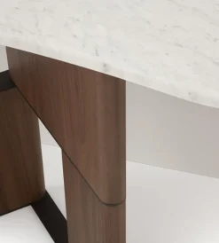 Pamono Tetris Walnut and Marble Console Table by Morica Design Online