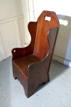 Pamono 19th Century American Pine Childs Country Chair, 1880s Clearance