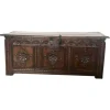 Pamono 18th Century Antique Carved Oak Coffer Best