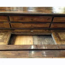Pamono 18th Century Antique Walnut Drop Front Desk, Marchigiana Discount
