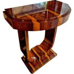 Pamono 20th Century Art Deco Console Table in Wood, France Outlet