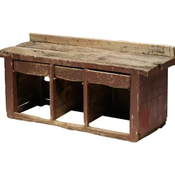 Pamono 19th Century Art Populaire Workbench or Counter, France Outlet