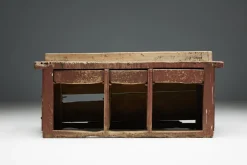 Pamono 19th Century Art Populaire Workbench or Counter, France Outlet