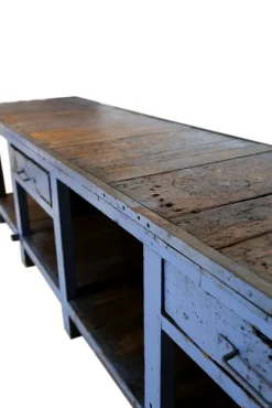 Pamono 20th Century Azure Fir Workbench Sale
