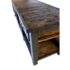 Pamono 20th Century Azure Fir Workbench Sale