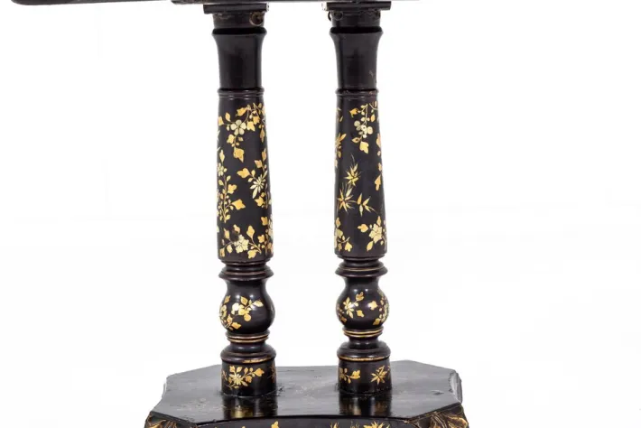 Pamono 19th Century Chinese Export Lacquer Games Table New