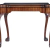 Pamono 19th Century Chippendale Revival Mahogany Card Table, 1880s Outlet