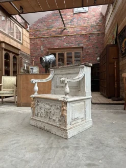 Pamono 19th Century Church Bench Hot