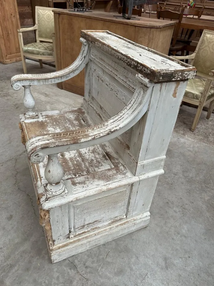 Pamono 19th Century Church Bench Hot