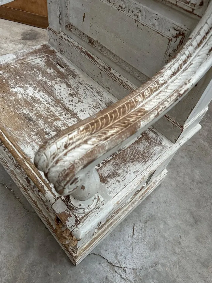 Pamono 19th Century Church Bench Hot