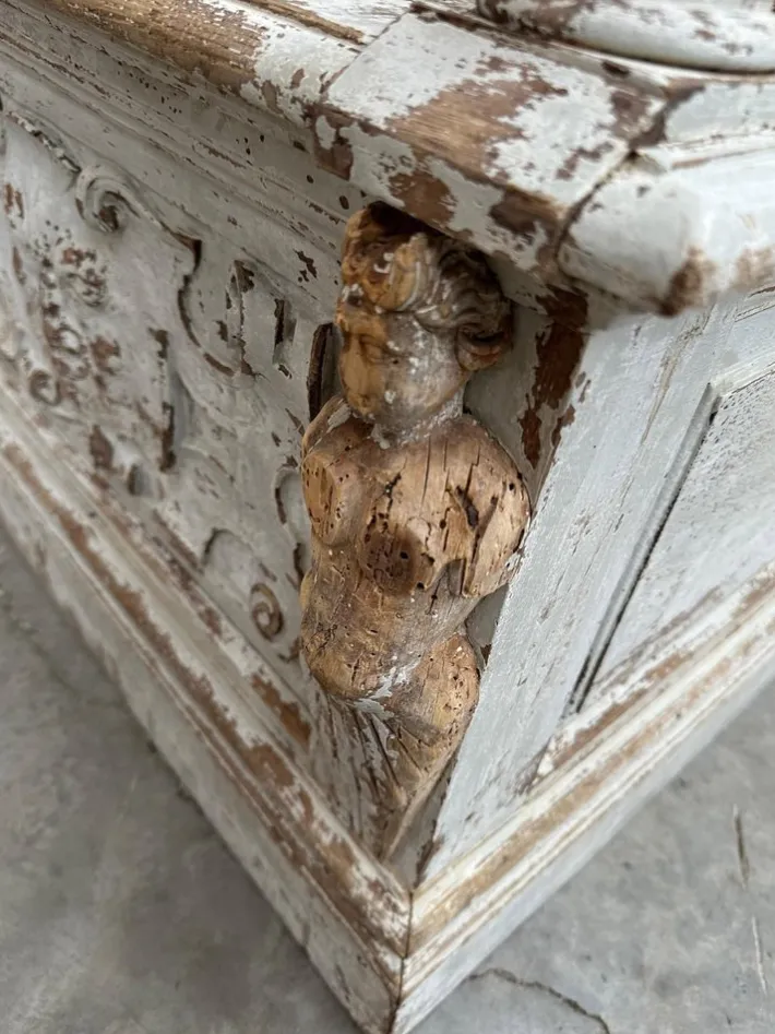 Pamono 19th Century Church Bench Hot