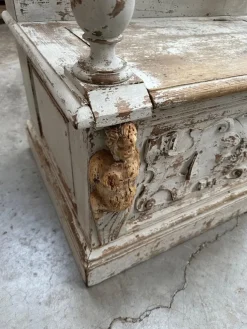 Pamono 19th Century Church Bench Hot