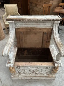 Pamono 19th Century Church Bench Hot