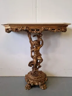 Pamono 20th Century Console with Mirror Sale