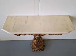 Pamono 20th Century Console with Mirror Sale