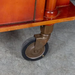 Pamono 20th Century Continental Copper & Brass Bain-Marie Trolley, 1970s Outlet