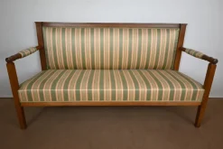 Pamono 19th Century Directoire Style 3-Seater Bench in Cherrywood New