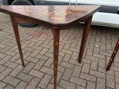 Pamono 18th Century Dutch Marquetry Games Table Best