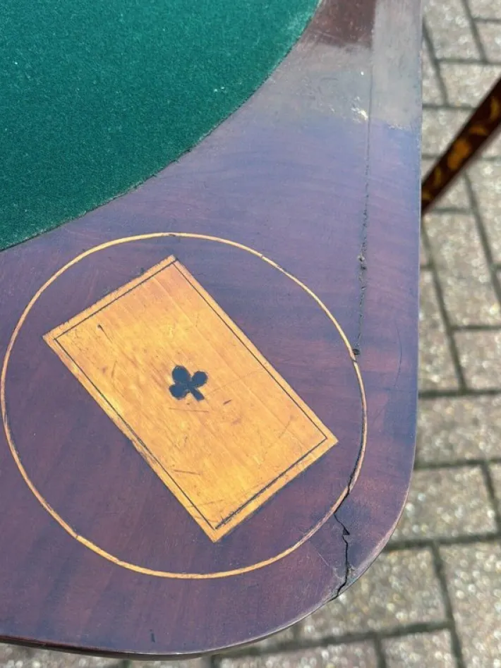 Pamono 18th Century Dutch Marquetry Games Table Best