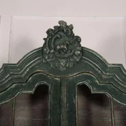 Pamono 19th Century Dutch Painted Oak Vitrine, 1880s Sale