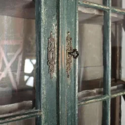 Pamono 19th Century Dutch Painted Oak Vitrine, 1880s Sale