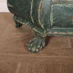 Pamono 19th Century Dutch Painted Oak Vitrine, 1880s Sale