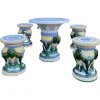 Pamono 20th Century Elephant Garden or Patio Seating, Set of 5 Hot