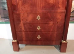 Pamono 19th Century Empire Mahogany Secretaire Discount