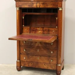 Pamono 19th Century Empire Walnut Secretary Best