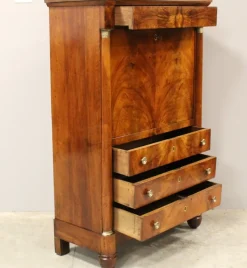 Pamono 19th Century Empire Walnut Secretary Best