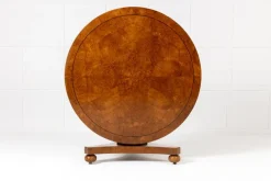 Pamono 19th Century English Burr Elm Centre Table Online