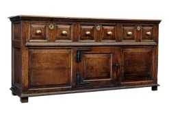 Pamono 18th Century English Carved Oak Dresser, 1720s New
