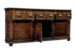Pamono 18th Century English Carved Oak Dresser, 1720s New