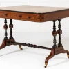 Pamono 19th Century English Regency Amboyna Library Table Hot