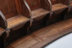 Pamono 18th Century Flemish Oak Church Pew, Belgium Clearance