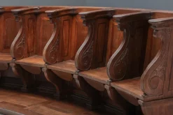 Pamono 18th Century Flemish Oak Church Pew, Belgium Clearance