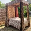 Pamono 19th Century Four Poster Bed New