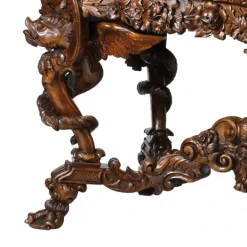 Pamono 19th Century French Baroque Neo-Gothic Carved Secretaire Sale