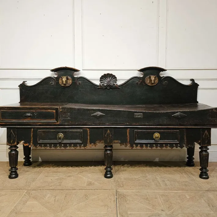 Pamono 19th Century French Butcher's Block by Trussant & Cie