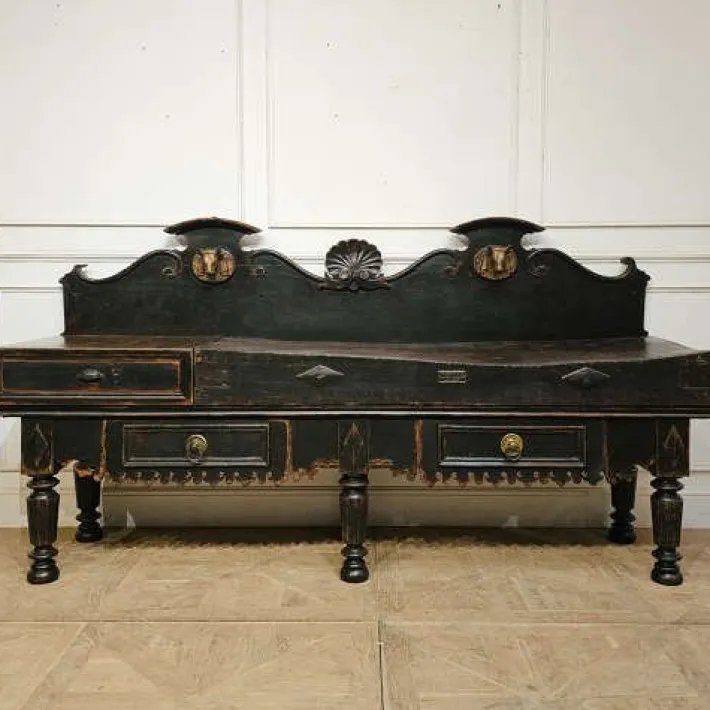 Pamono 19th Century French Butcher's Block by Trussant & Cie